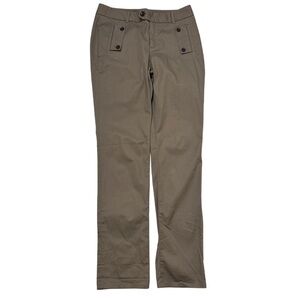 Banana Republic Women’s Jackson Fit Utility Chino Stretch Pants‎ Khaki Sz 4